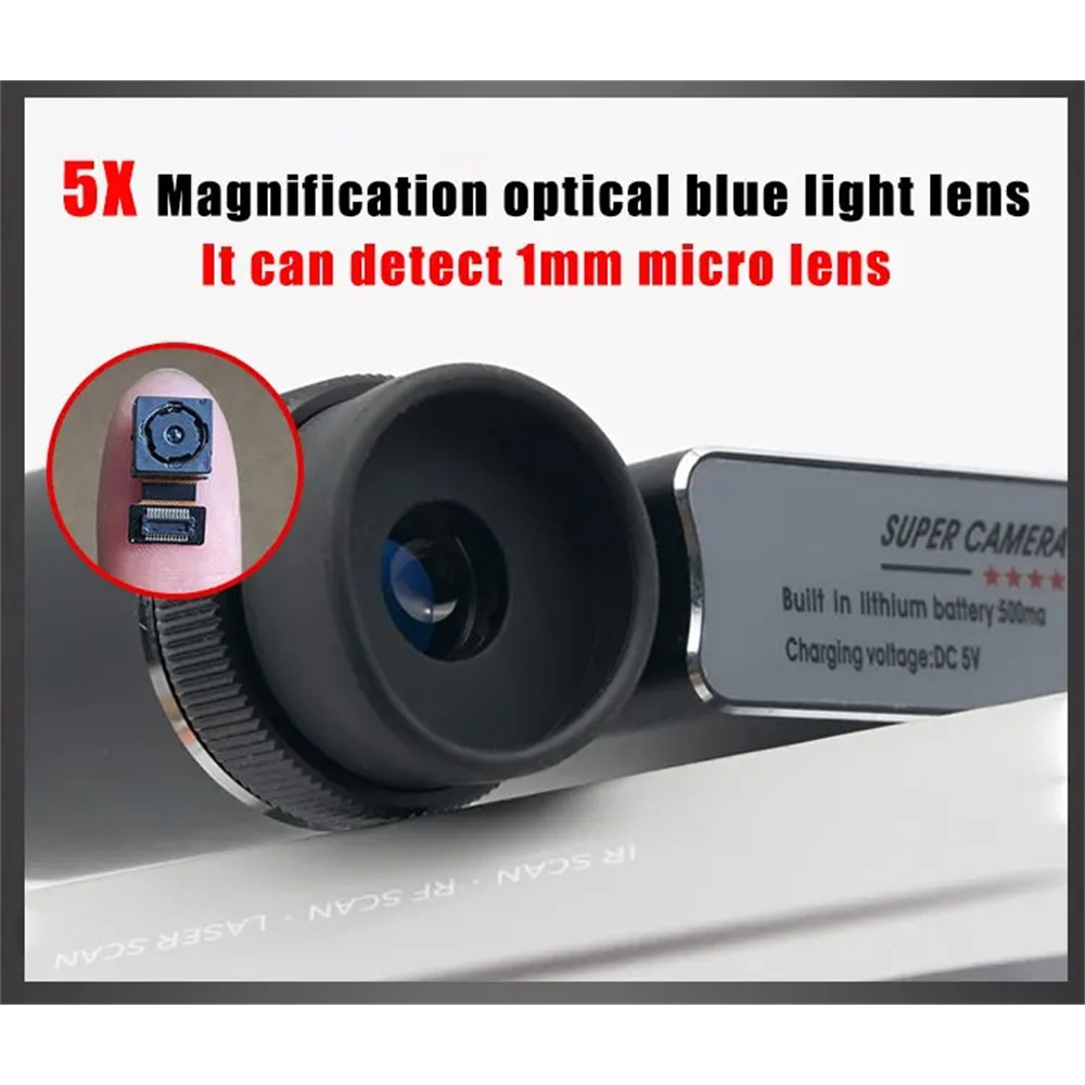 Professional Anti Spy Detector Rf Signal Finder Infrared Camara