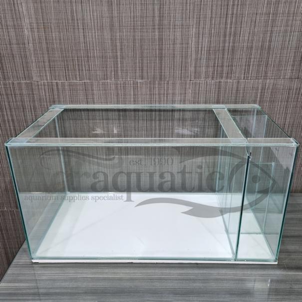 AQUARIUM FILTER SAMPING UK. 60X30X30 CM AKUARIUM KACA