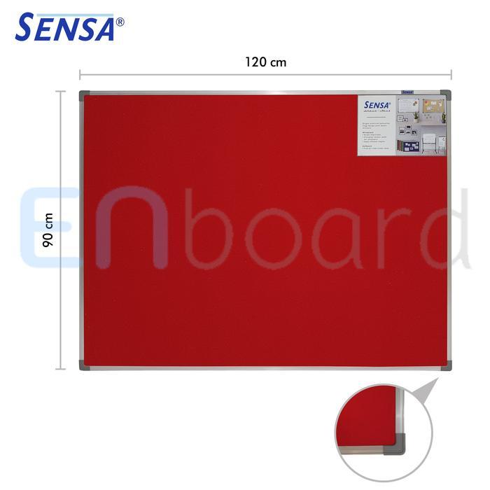 SOFTBOARD CORK BOARD / PAPAN MADING GANTUNG BLUDRU SENSA 90 X 120 CM