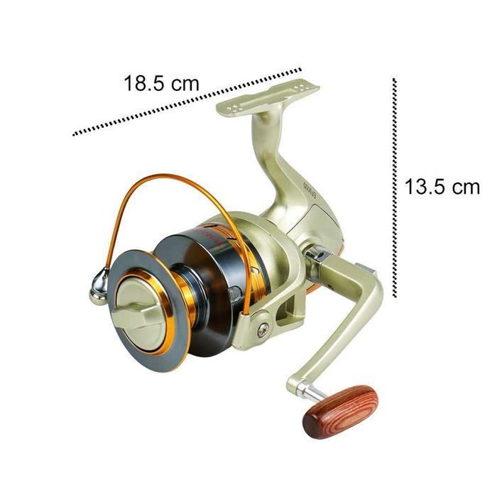 Caldari Spinning Reel Dc1000-7000 Metal Bait Reel 5.2:1 Speed Ratio Eva Handle Spinning Reel Fishing