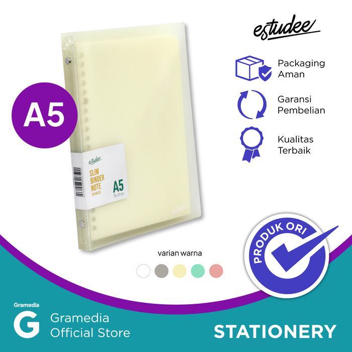 Estudee Slim Binder Note A5 Ivory
