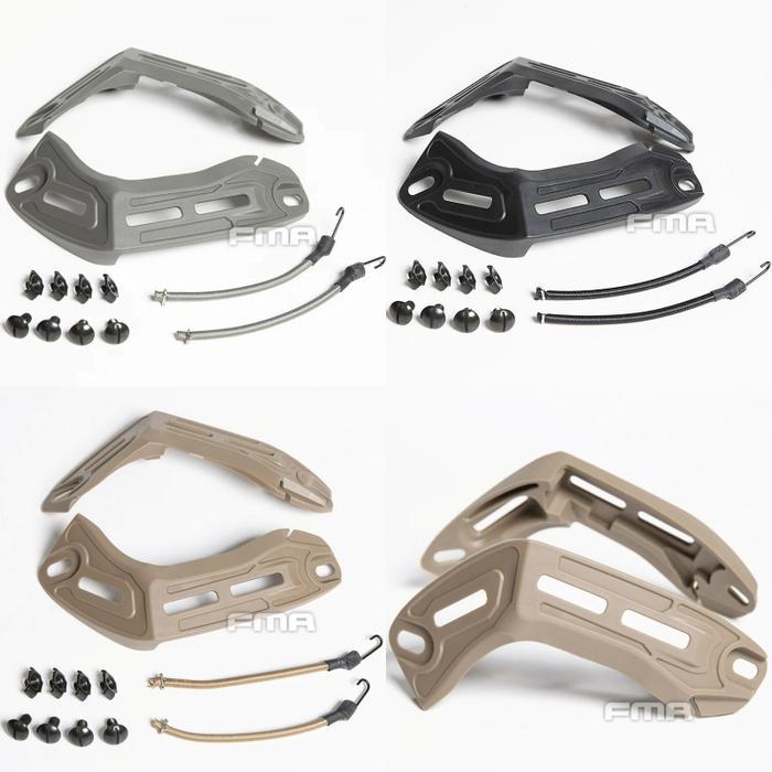 Nocturn Ind Reps Mlok Crye Airframe Rail Set Helmet - Rel Helm Af Fma