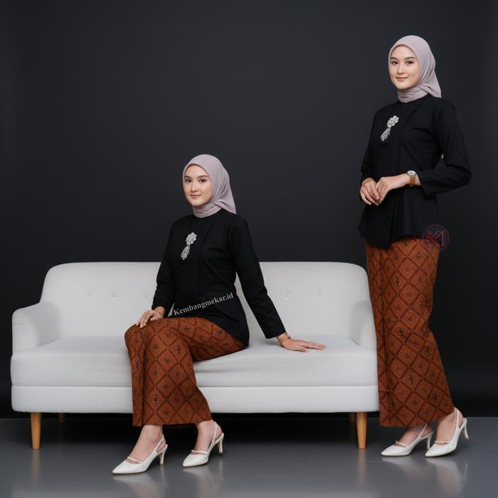 Promo Original Rok Wiron Batik (Tanpa Selendang) - Rok Lipit Jawa Exlusive High Quality Kain Katun