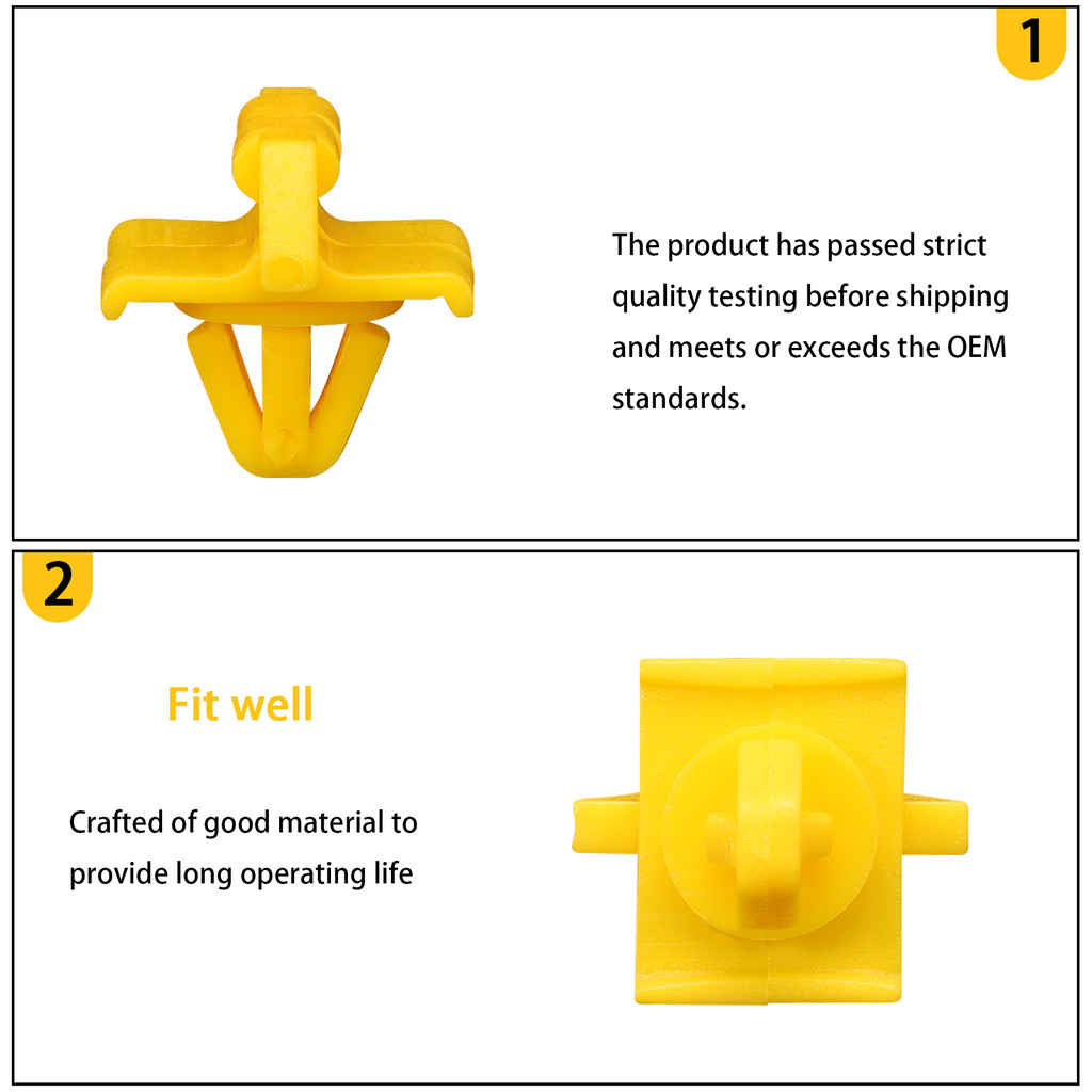 124 Pcs Side Panel Clip Kit Fixing Clip For Side Door For 190 W201 190E 190D A00698883578 0019885081