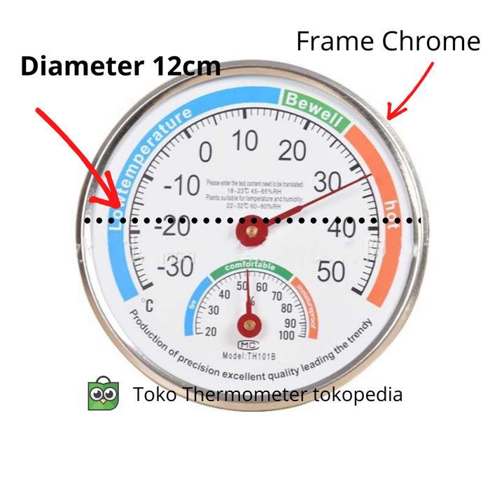 TERMOMETER HYGROMETER ANALOG RUANG THERMOMETER RUANGAN Y3466