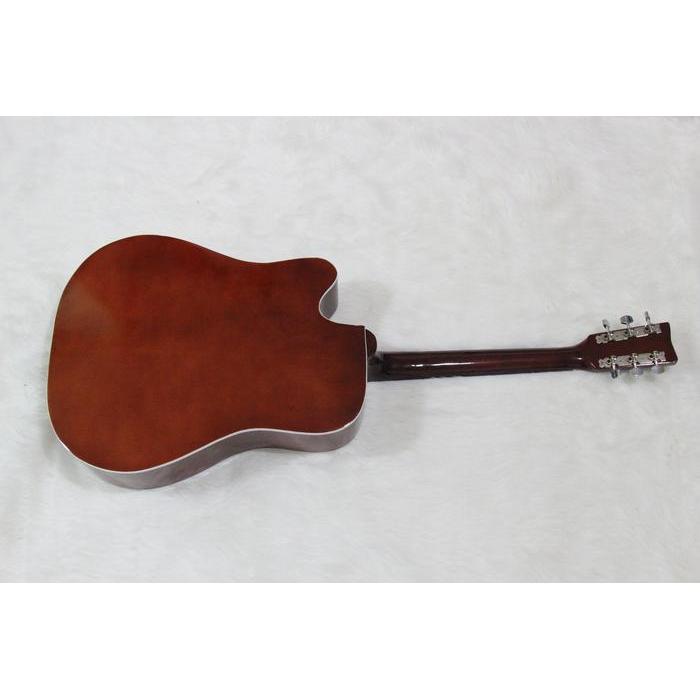 Gitar Akustik Pemula Warna Natural Mahogany