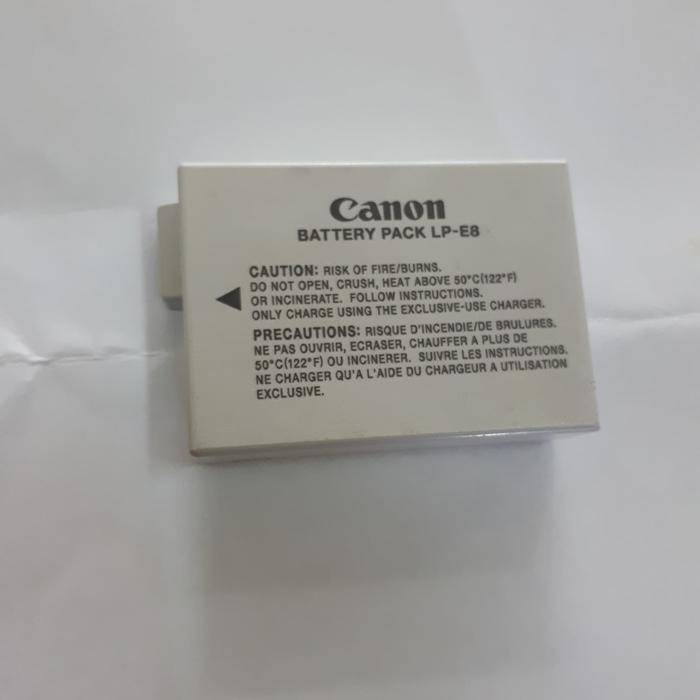 Battery Canon Lp-E8 Original Promo