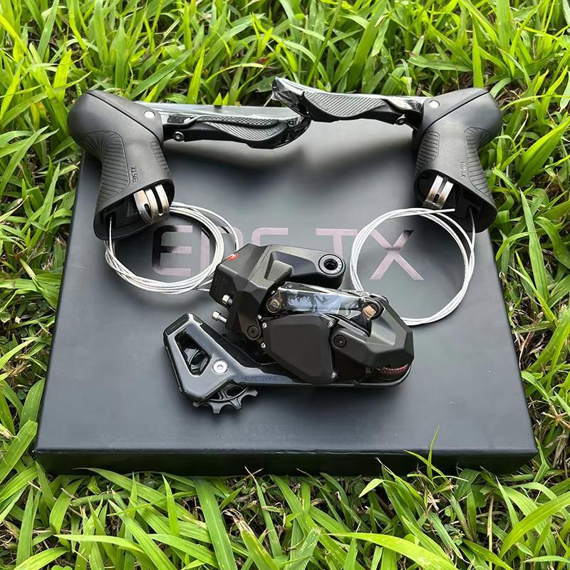 Wheeltop EDS Wireless Electronic Groupset 7-14 Speed Carbon Fiber V Brake Single Chainring Drop