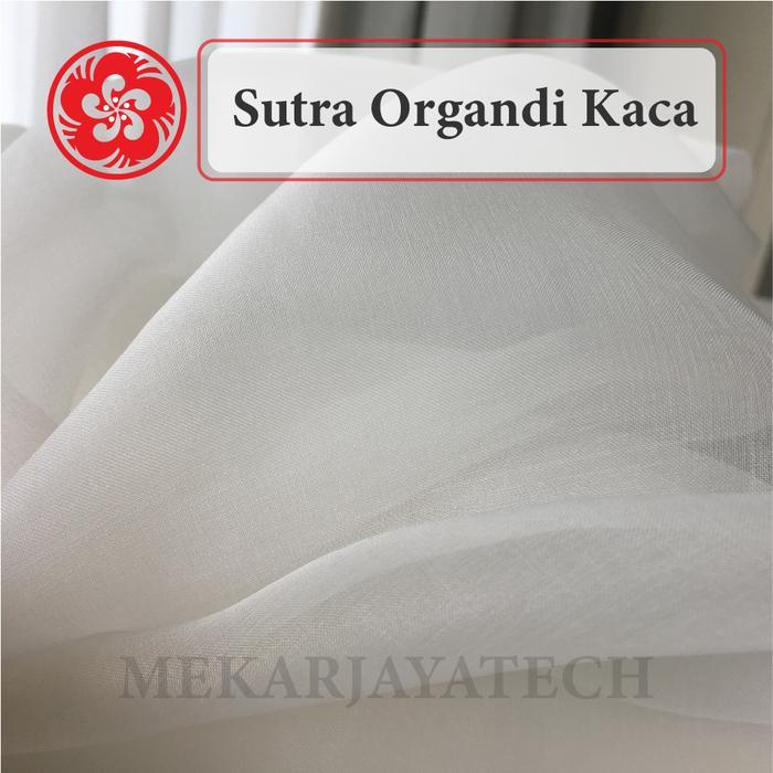 READY STOCK KAIN SUTRA ORGANDI KACA LEBAR 115CM KODE 228