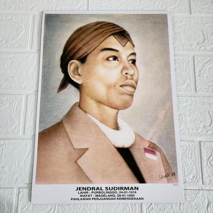 POSTER FOTO PAHLAWAN RI NASIONAL / FOTO PAHLAWAN INDONESIA