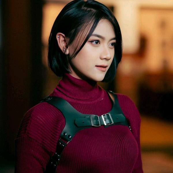 Cosplay Dress Rajut Ada Wong Dress Ada Wong Polos Wanita Hanya Dress Rajut Nya Saja Tanpa Asessories