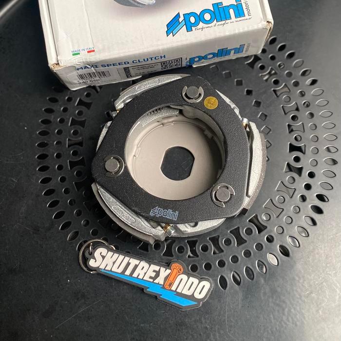Kopling Kampas Ganda POLINI Vespa S LX 125cc 3V Iget GTS 150cc Iget 4V