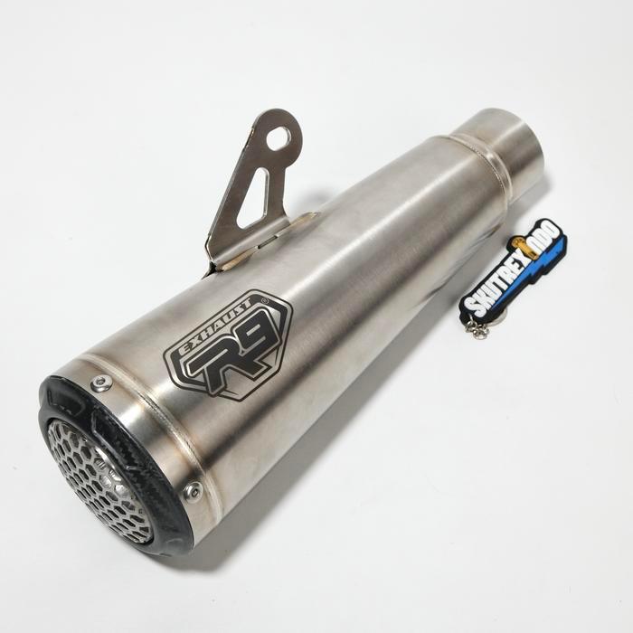 Knalpot R9 Delta SS Fullsystem Vespa Sprint Prima LX S