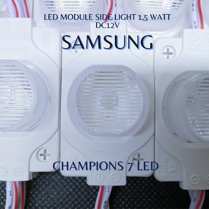 Promo Lampu Led Module 1,5 Watt 12V / Led Module 1 Mata Cold White Original