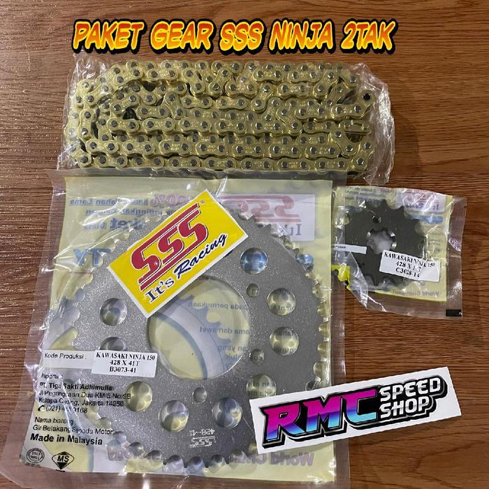 Paket Gear Sss Ninja R Ninja Ss Ninja Rr / Gear Sss Set Ninja 2Tak Tebal 428