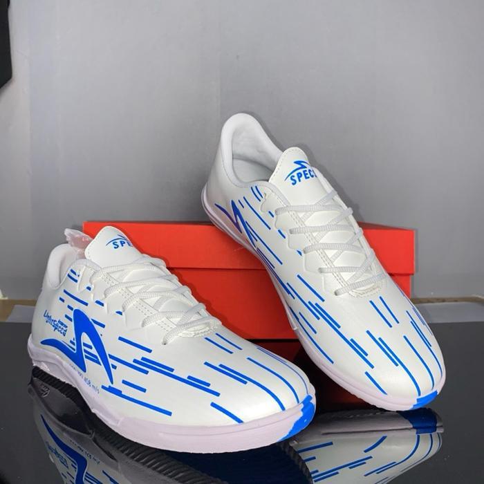 Specs League - Sepatu Futsal Spc Reborn Warna Putih Biru