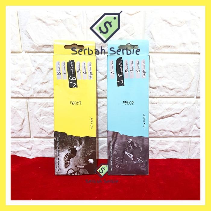 Rantai Sepeda 6 7 8 9 Multi Speed Abu Hitam Gold Emas 116 Link Hv 408 Mtb Race Lipat Bicycle Chain