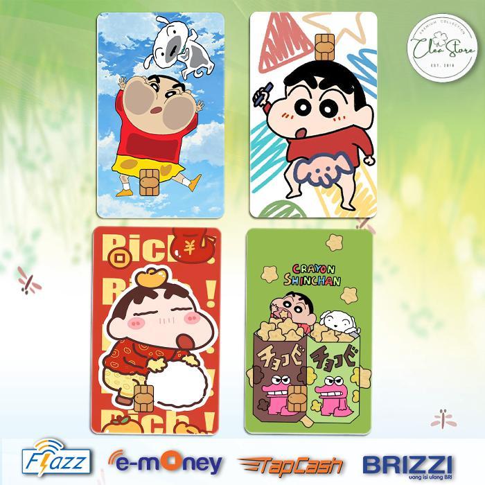 KARTU FLAZZ BCA GEN 2 / EMONEY - Crayon Shinchan Gratis Ongkir