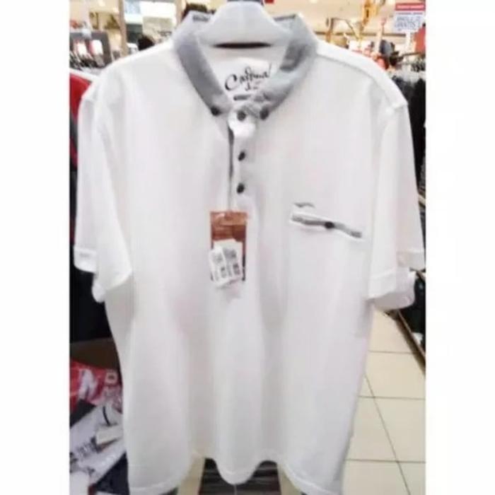 Kaos Kerah Pria Berkantong Cardinal Jeans Original Mens Capai0243P