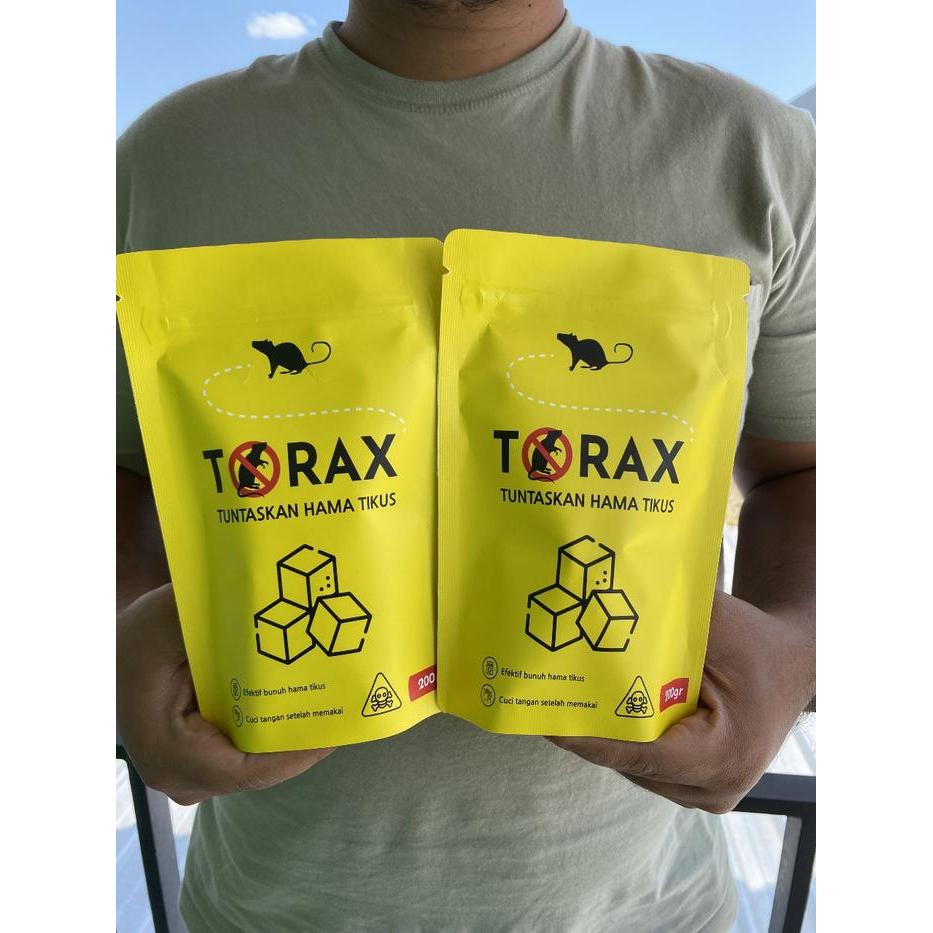 Sedia TORAX Racun Tikus Formula Terbaru - Umpan Tikus - Basmi Hama Tikus - T