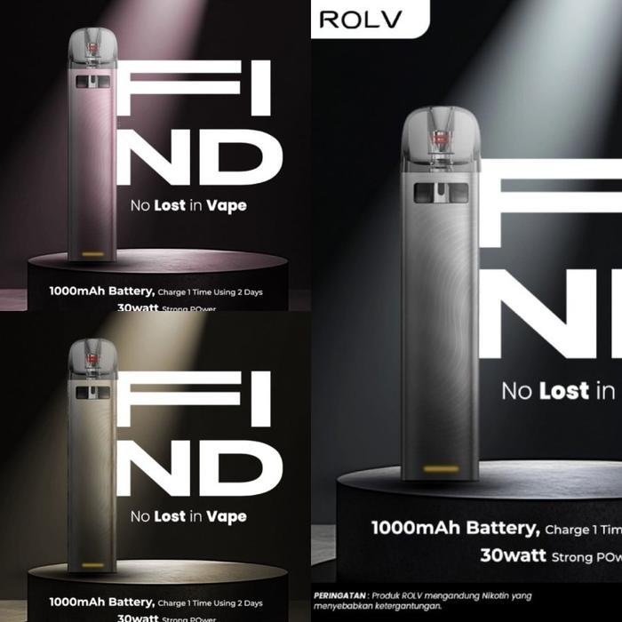 ROLV FIND POD KIT 30W 1000MAH AUTHENTIC