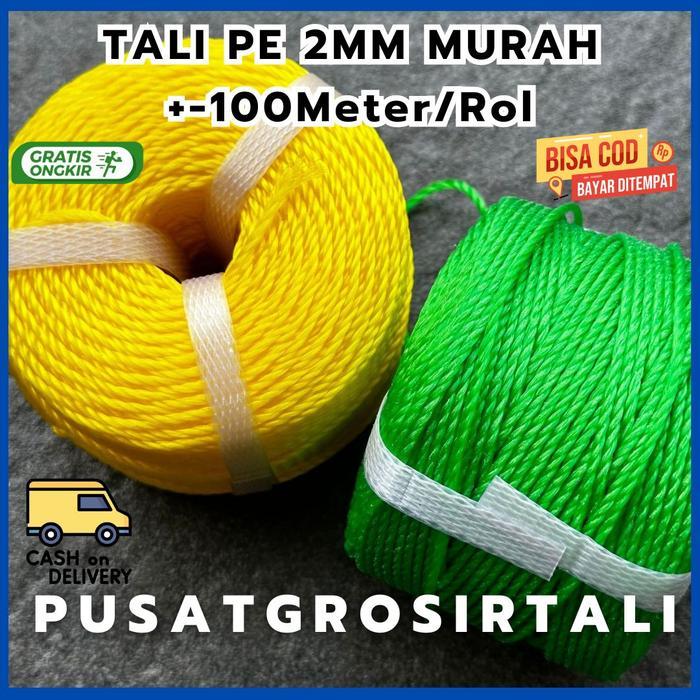 News Tali Tambang 2mm / Tali Tambang Kecil PE 2mm