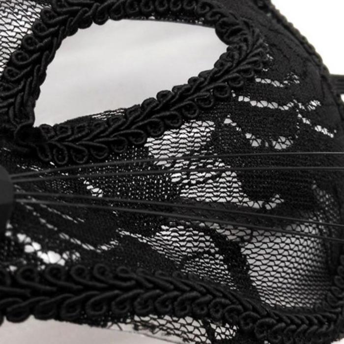 Topeng Kucing Topeng Pesta Wanita Seksi Renda Wajah Kucing Mask Cosplay Topeng Cat