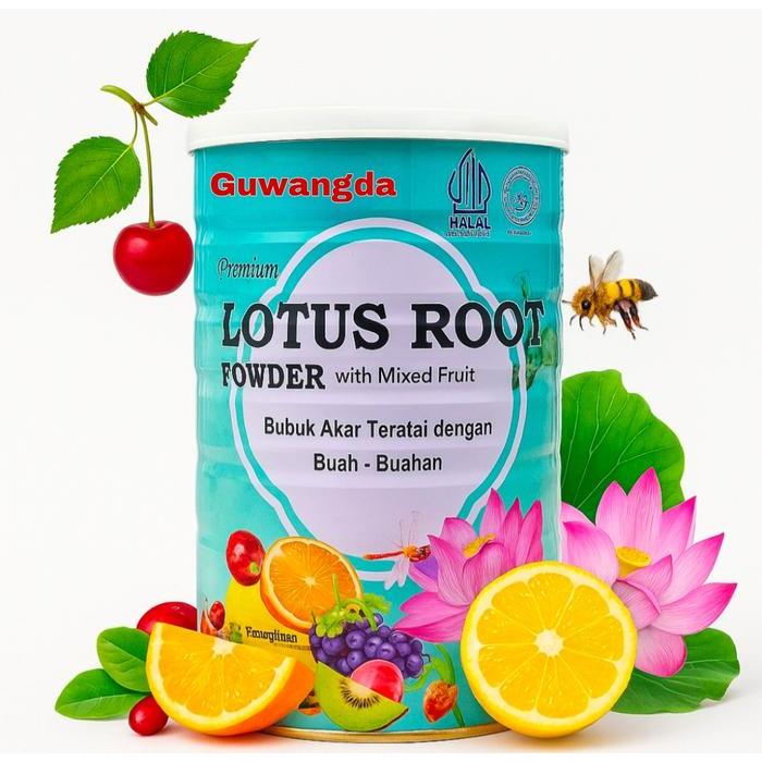 News GUWANGDA - OUFEN LOTUS ROOT POWDER FRUITS /BUAH BUBUR LOTUS ROOT POWDER MAKANAN HEALTHY- BUBUK