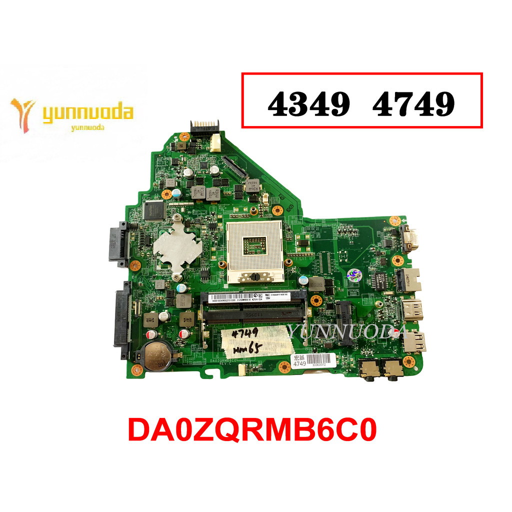 Oginal For Acer Aspire 4349 4749 Laptop Motherboard Hm65 Da0Zqrmb6C0 Tested Good