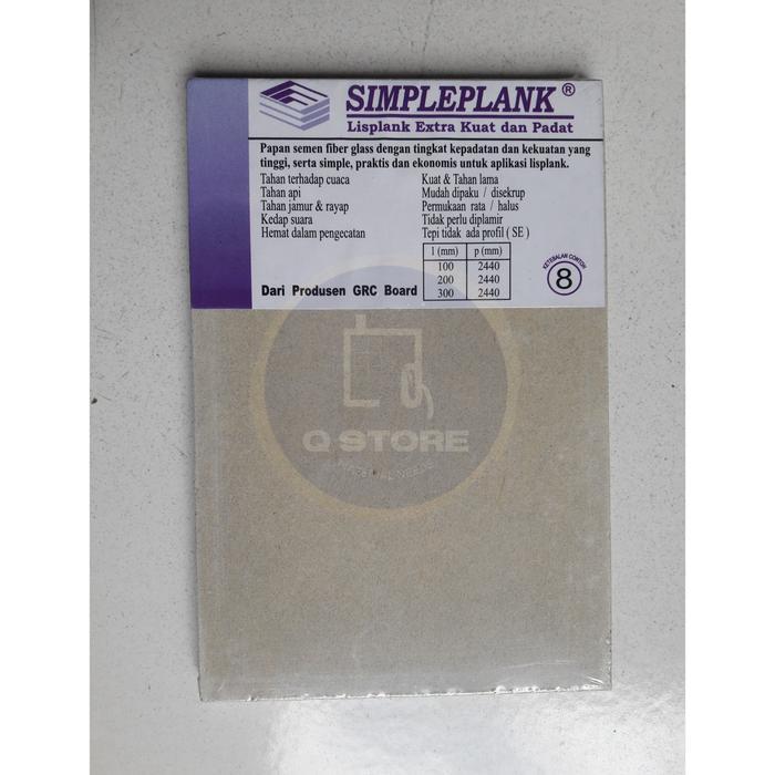 cjbkb- Lisplang Simple Plank Grc 20Cm