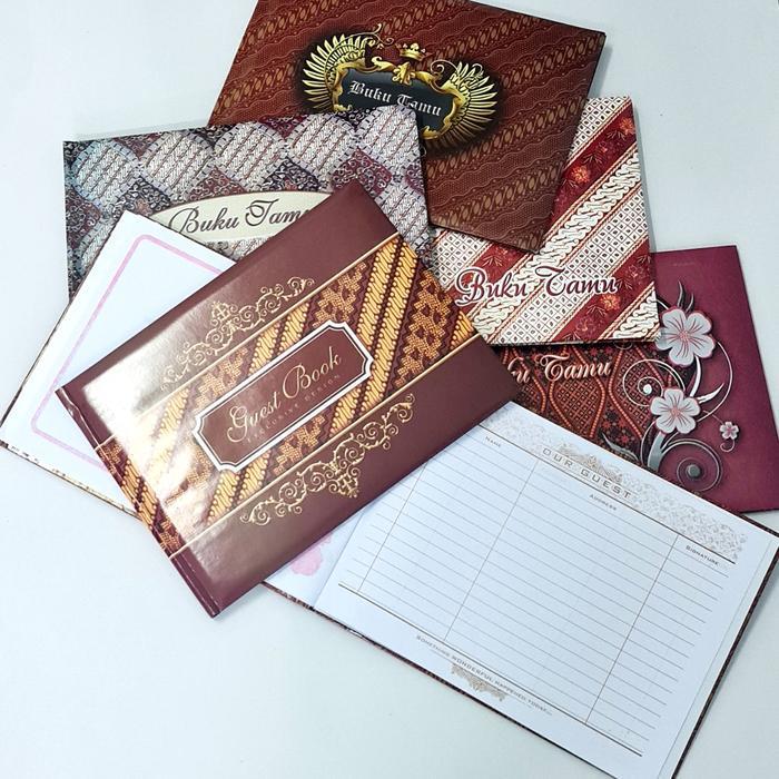 Buku Tamu Batik / Buku Tamu / Buku Undangan