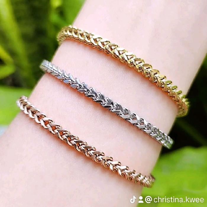 GELANG TANGAN Titanium SERUT SISIK NAGA - 69