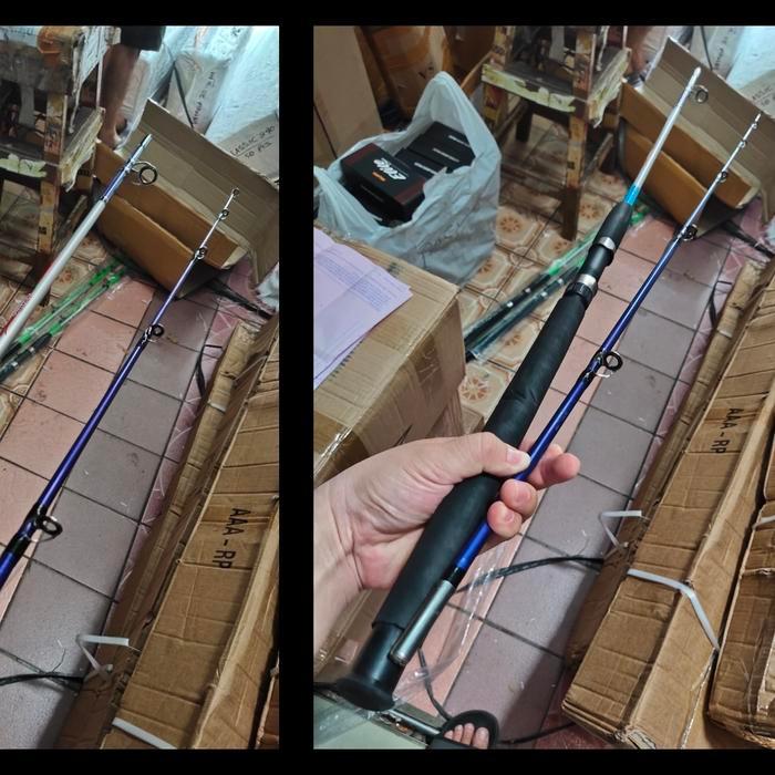 Joran Hugo Domino 270 Cm Joran Fiber Solid -Gratisongkir