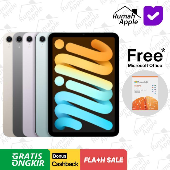 akseso- Apple Ipad Mini 6 2021 64Gb 256Gb 5G Wifi Only Purple Starlight Grey Pink