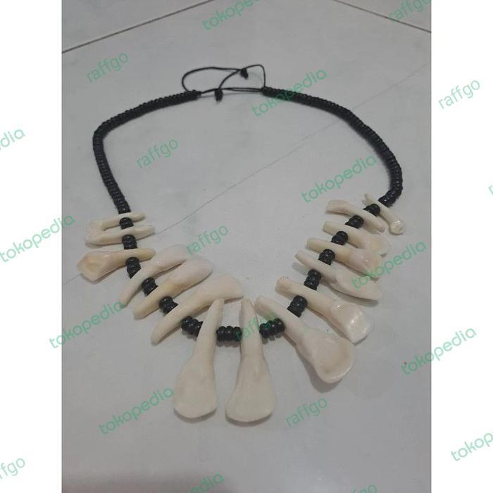 TERMURAH kalung gigi papua / kalung papua / kalung gigi 15 READY STOCK