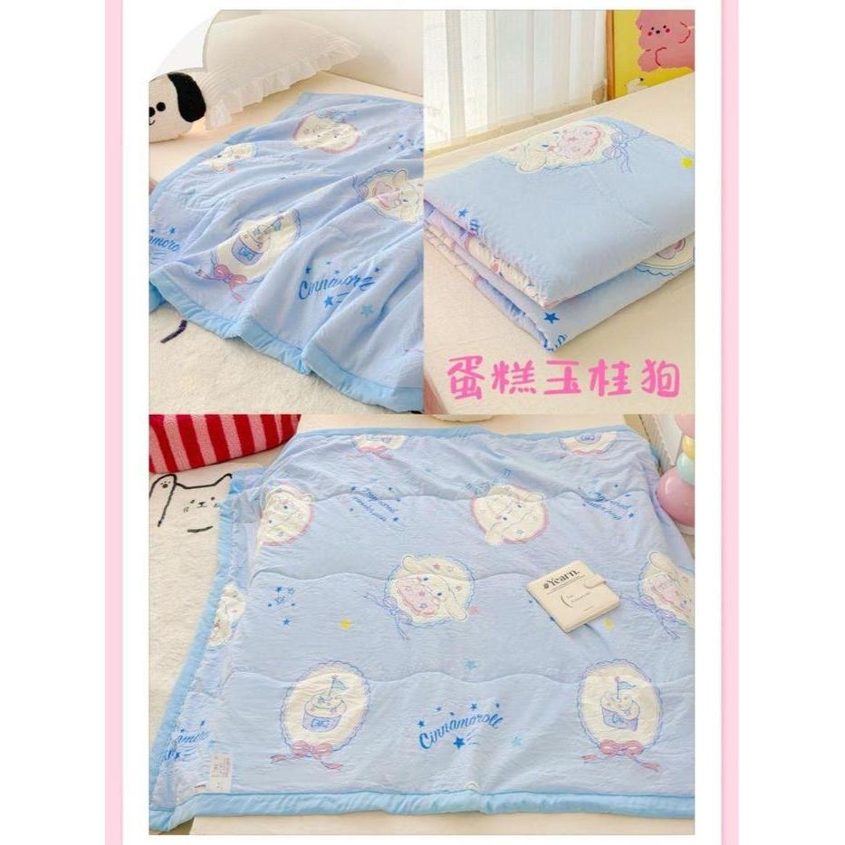 Selimut Anak Sanrio Import /Selimut Karakter Anak Lembut / Selimut Motif Kartun Anak Lucu Premium