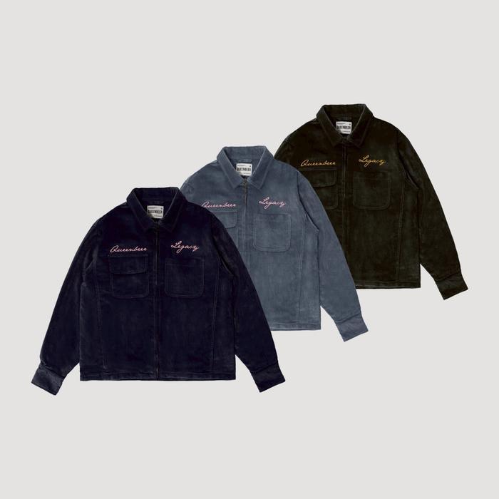 Queenbeer - Corduroy Jacket Maveric Green