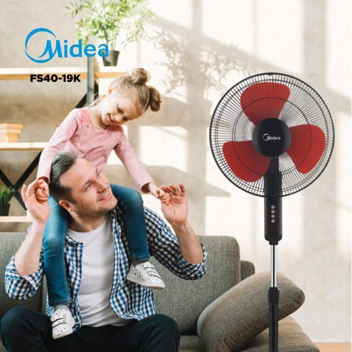 [Voucher] MIDEA FS4019K Standfan Kipas Angin Berdiri