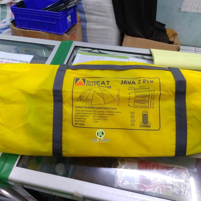 BERKUALITAS Tas Tenda Dome Java 2 Pro Great Outdoor Original