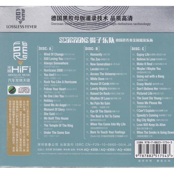 Cd Scorpions - Best Cd Original Import
