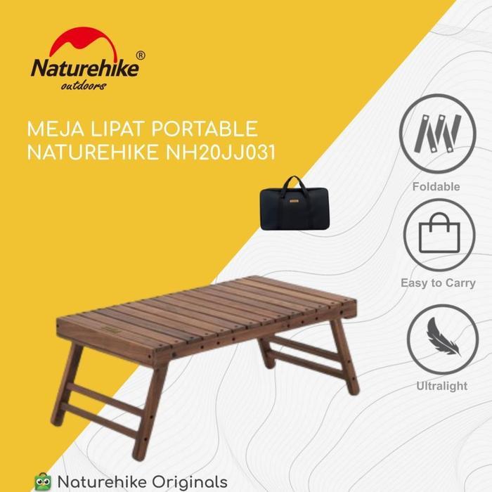 MEJA LIPAT NATUREHIKE NH20JJ031 PORTABLE CAMPING PIKNIK OUTDOOR BBQ