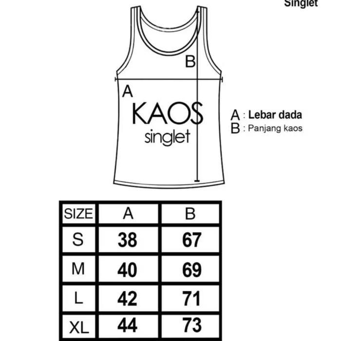 6ta8- Singlet Pria Crocodile 808 Polos / Singlet Crocodile Original