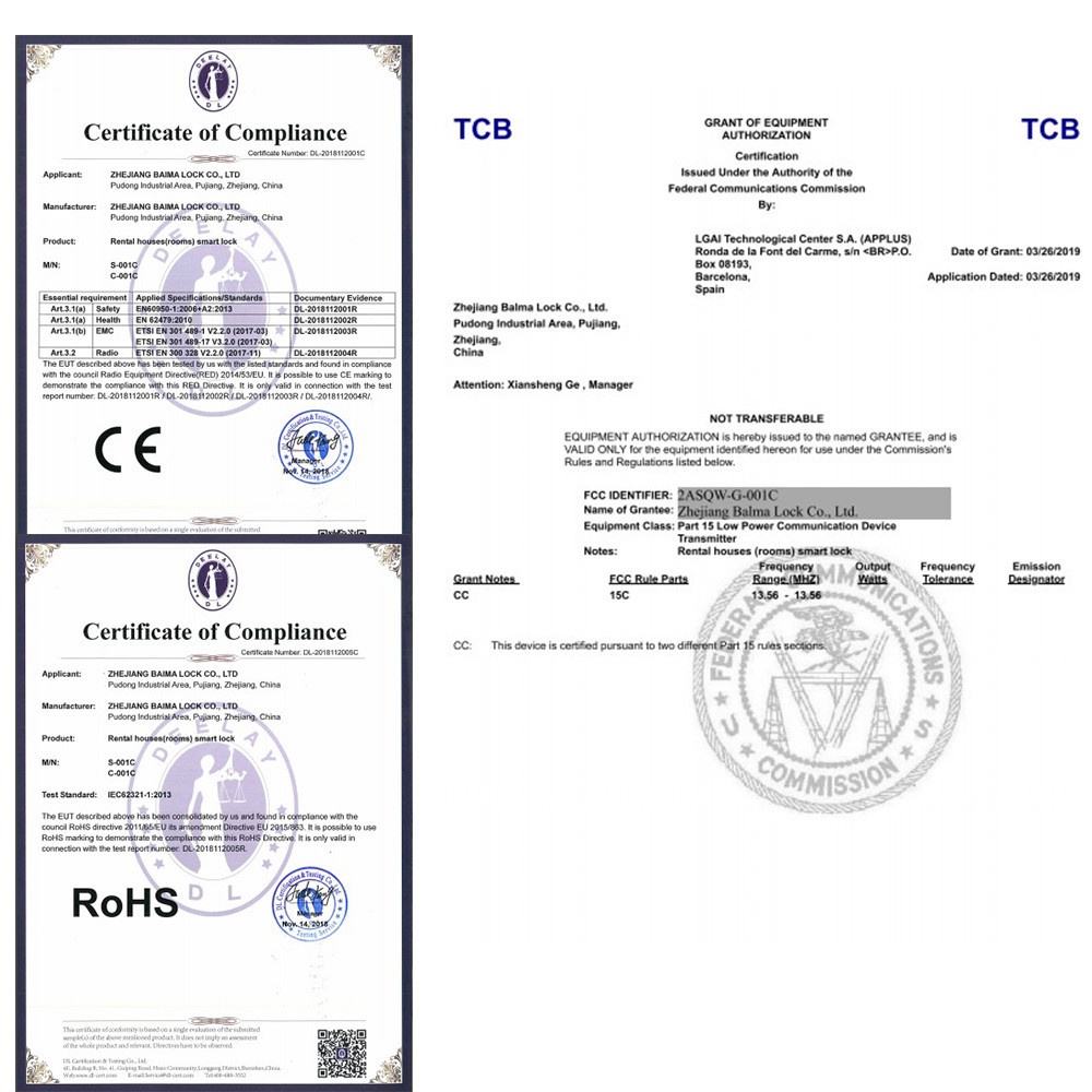 Bluetooth Cylinder Lock Tt Lock Password Card Smart Door Lock