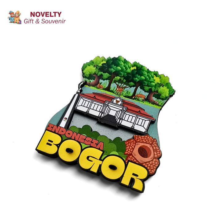 ydle- Souvenir Magnet Kulkas Bogor Oleh-Oleh Dari Negara Indonesia