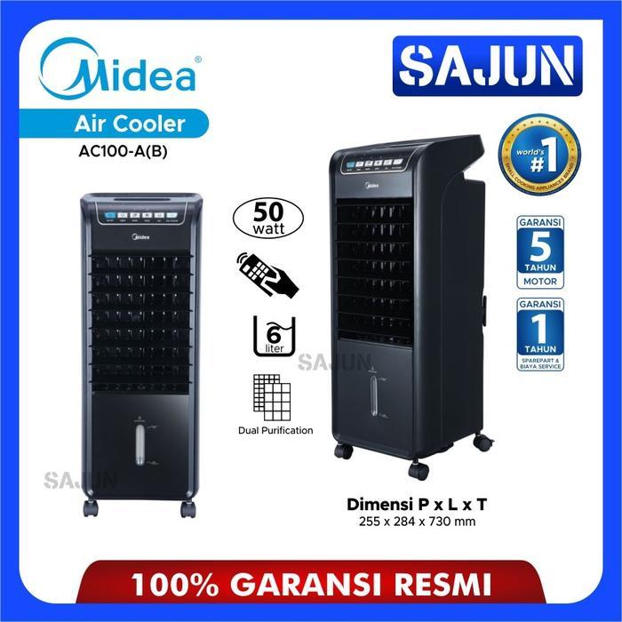 Midea Ac-100 A (B) Air Cooler 6 Liter Hitam