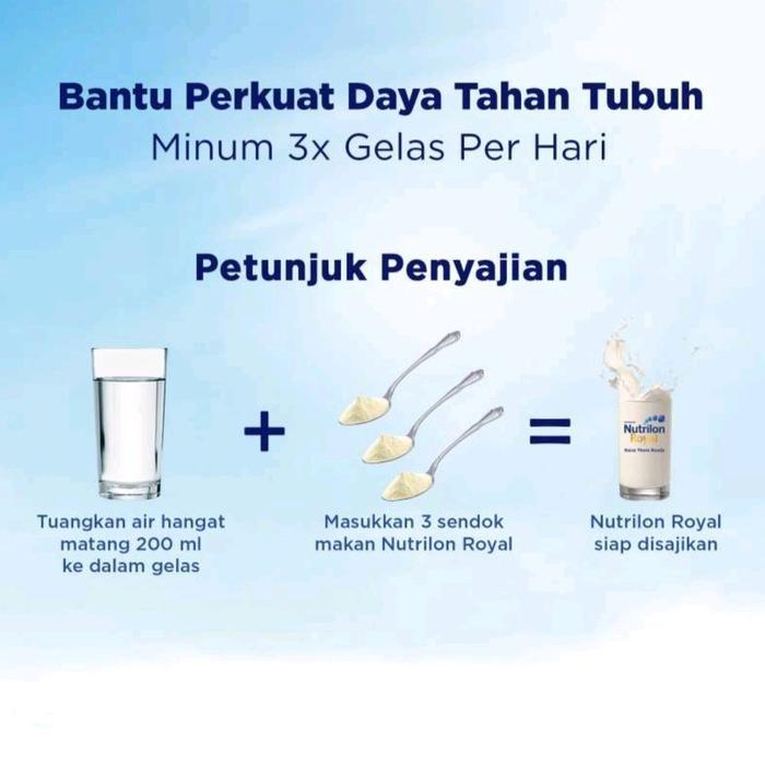 h2rvkj- Nutrilon Royal 1 / 2 / 3 / 4 800Gr Madu/Vanila Nutrilon Susu Pertumbuhan (Royal)