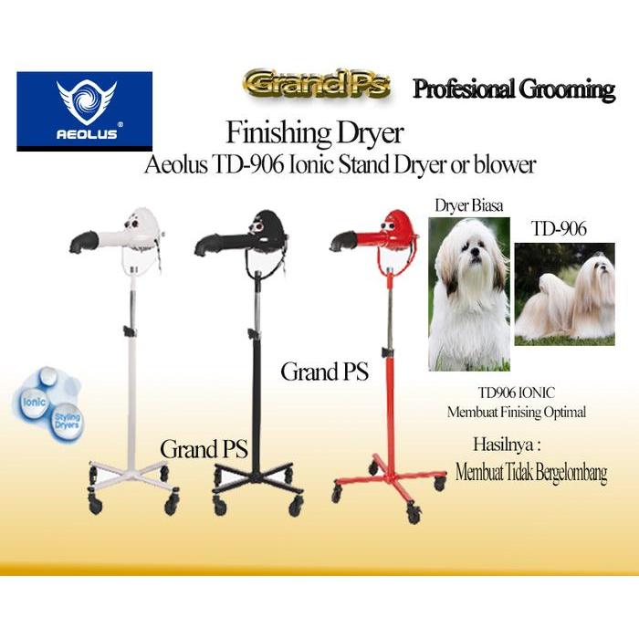 Pengering bulu hewan Aeolus TD-906 Ionic Stand Dryer or blower aeolus