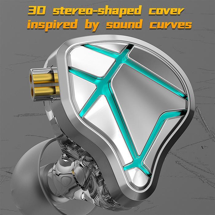 KZ ESX 10TH ANNIVERSARY BASSHEAD EARPHONE WITH MIC - GARANSI RESMI