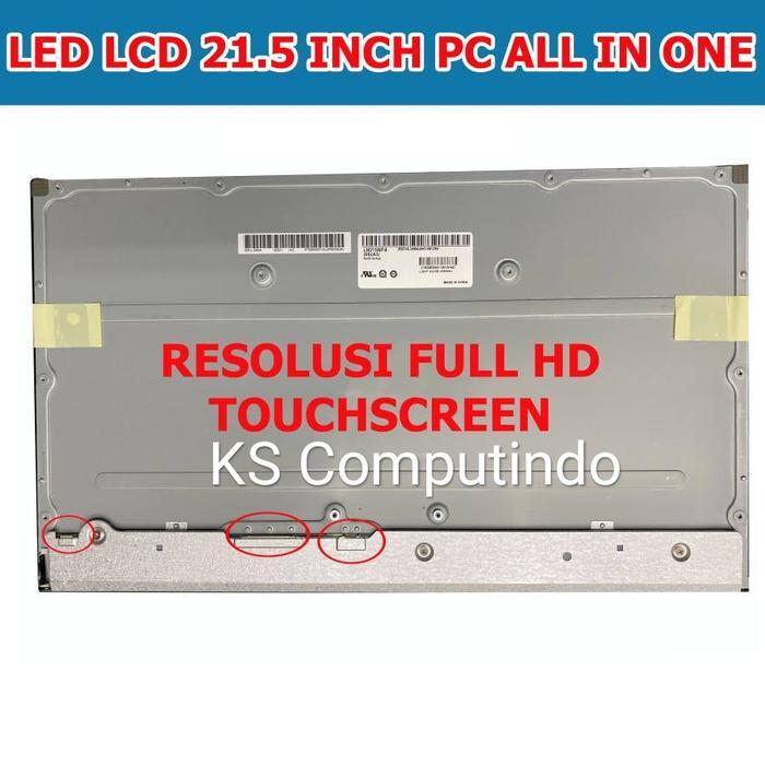 LAYAR LED LCD AIO PC ALL IN ONE HP ProOne 600 G5 21.5 INCH TOUCHSCREEN