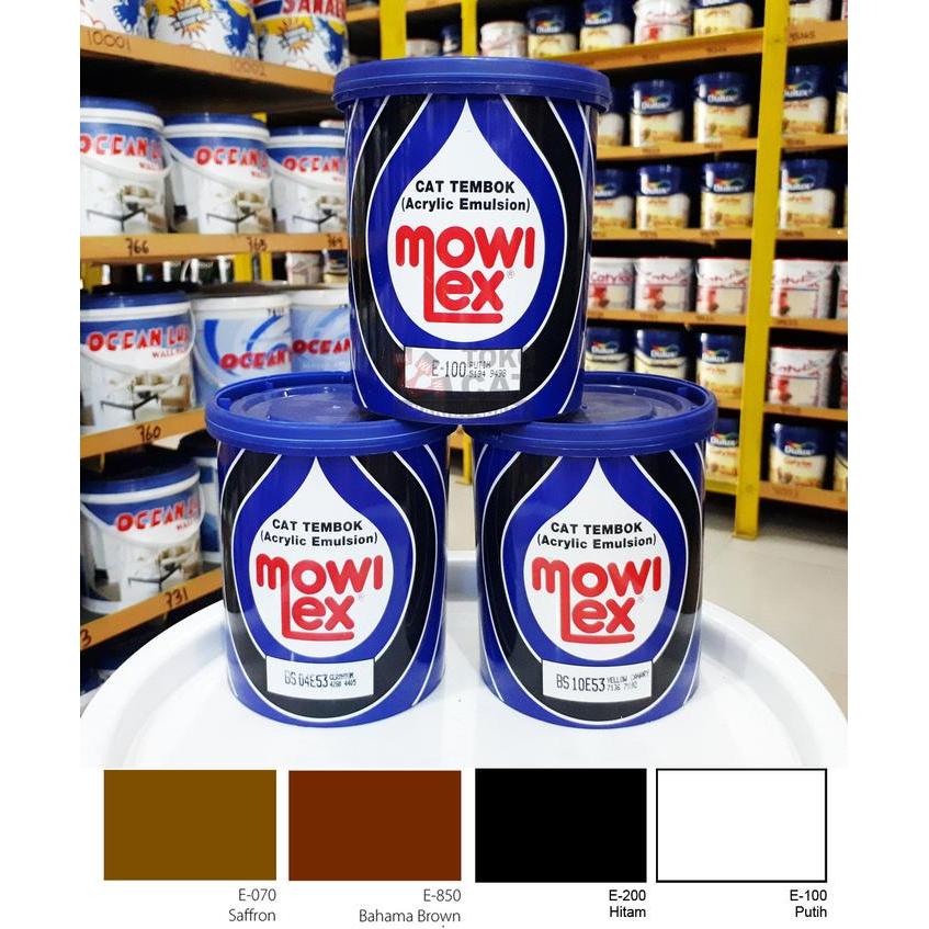 CAT TEMBOK MOWILEX 1 LITER WARNA STANDART